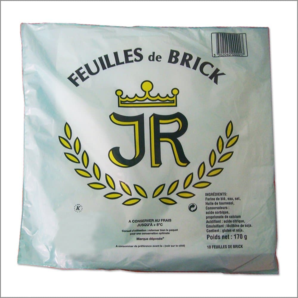 Brick Doughs - Feuilles de Brick - 10 sheets - (Pack of 2)