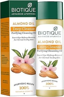 Bio Almond Oil Soothing Face And Eye MakEUp Cleanser, 120ML, Multi