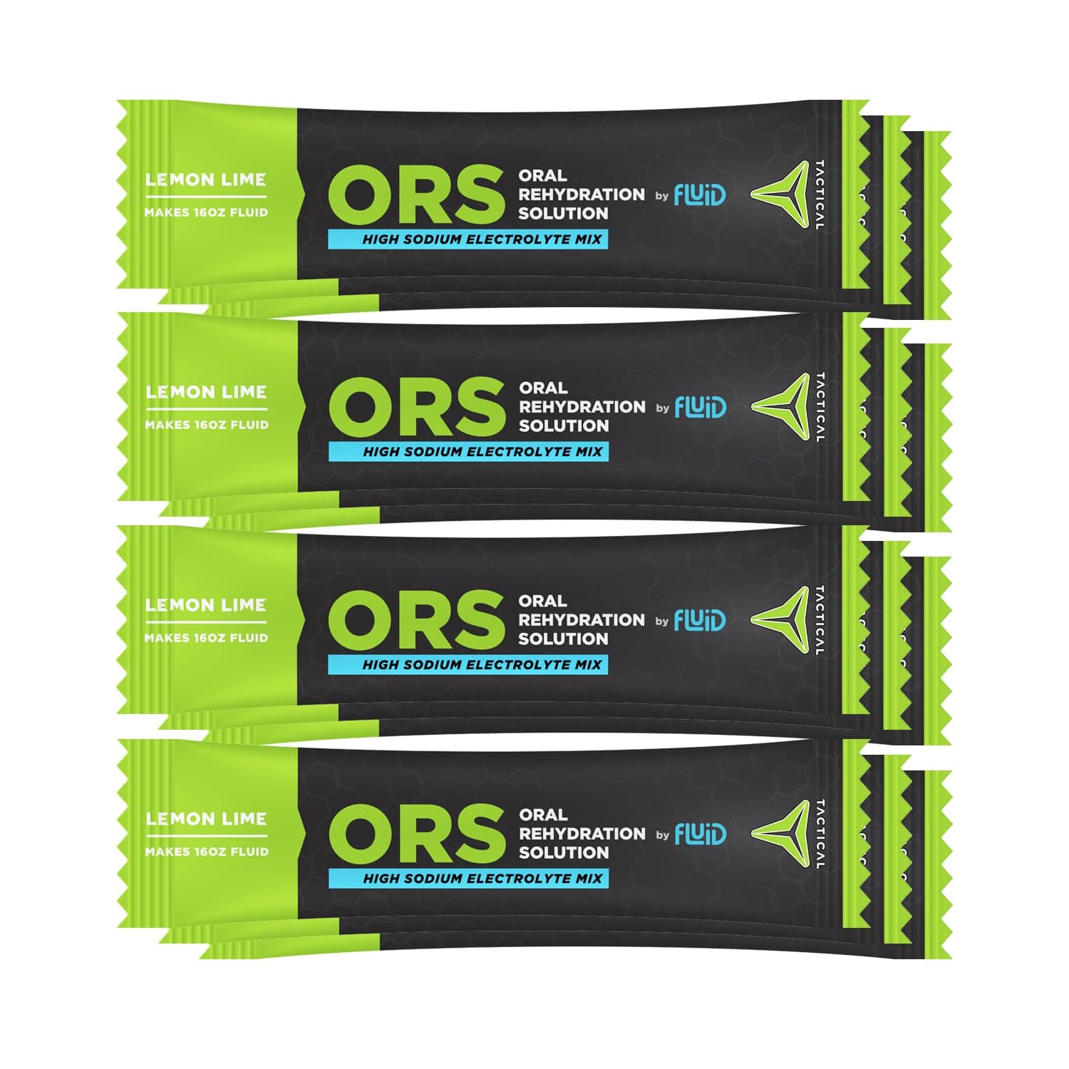 ORS (Oral Rehydration Solution), Recover Faster, Extreme Dehydration Electrolytes, 12pack (Lemon Lime)