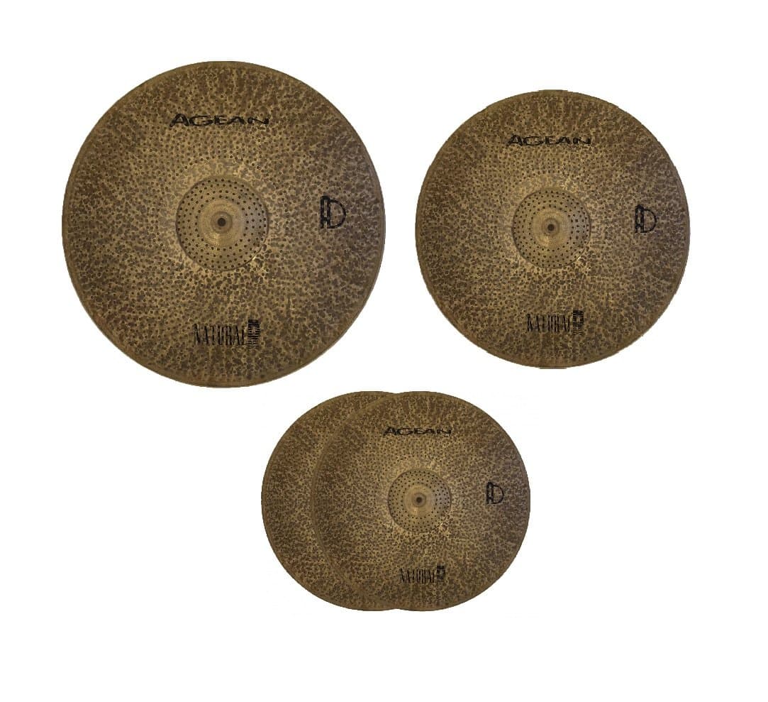 Natural R-Series Low Volume Cymbal Pack Box Set