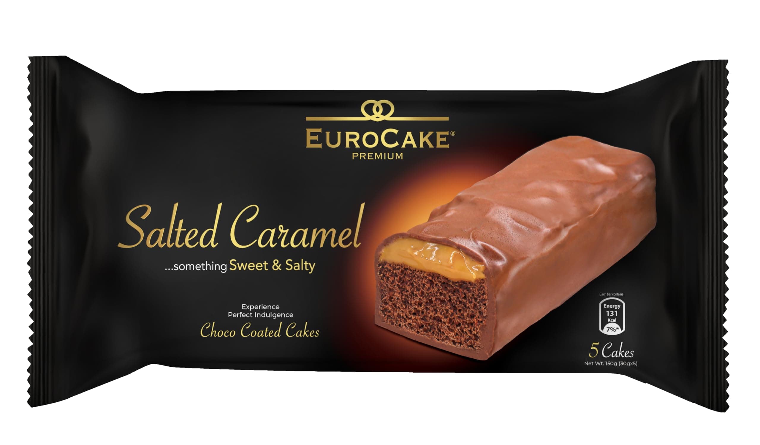 Choco Coated Bar Salted CaRAMel 5Pc Over Wrapper
