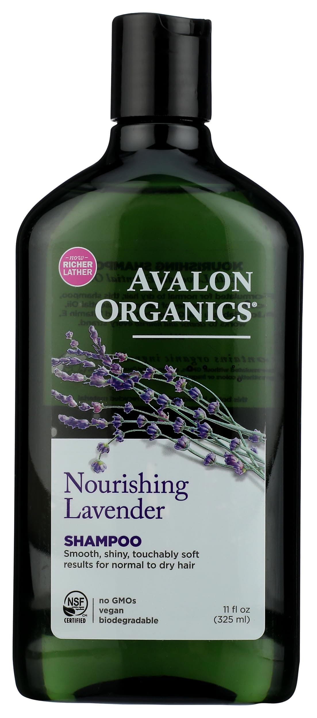 Avalon Organic Botanicals, Shampoo, Lavender, 11 oz