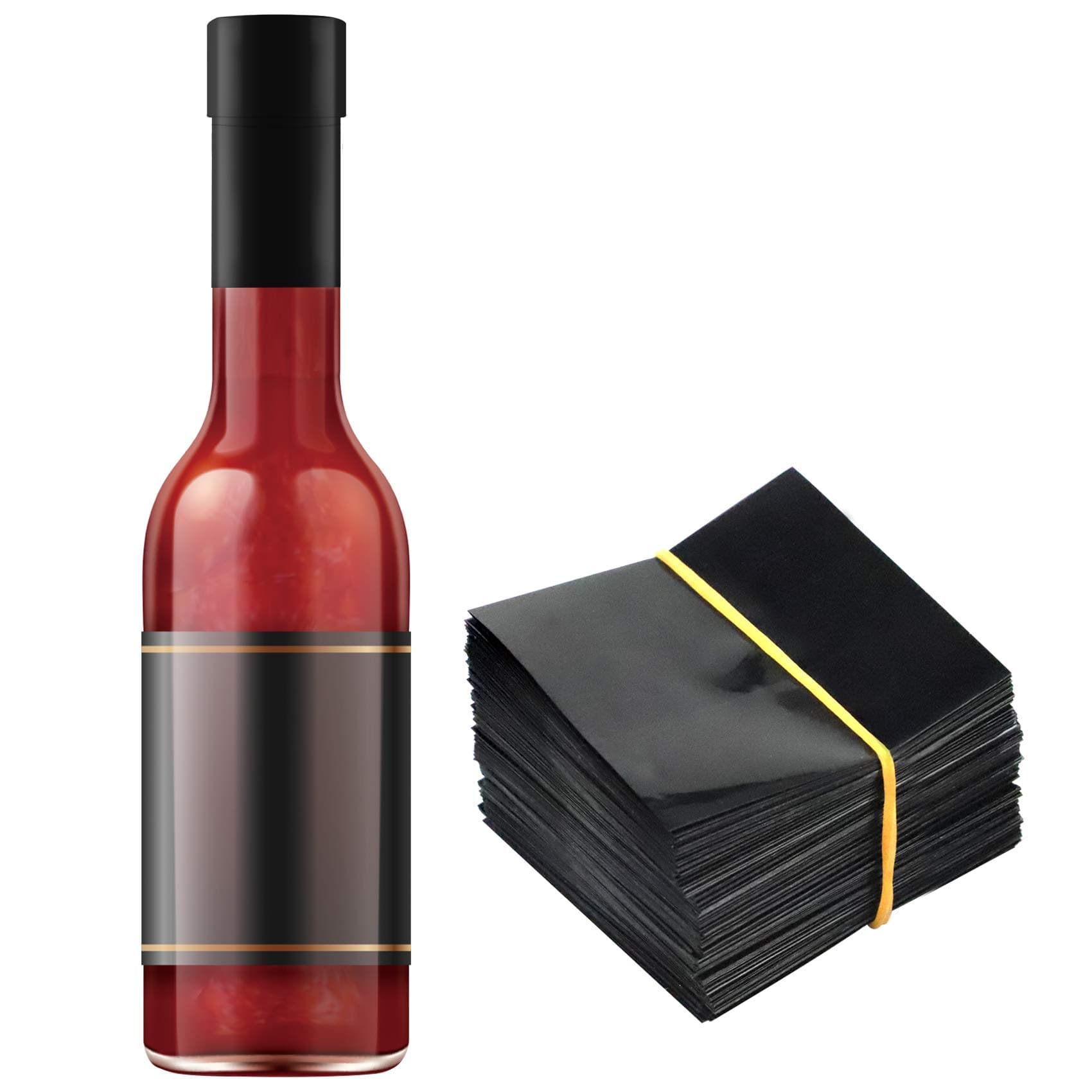 65x60mm Black Shrink Bands