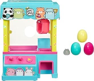 The Original Moj Moj 14" Claw Machine with Exclusive Glittery Squish Character, Lights, Music and Arcade Sounds