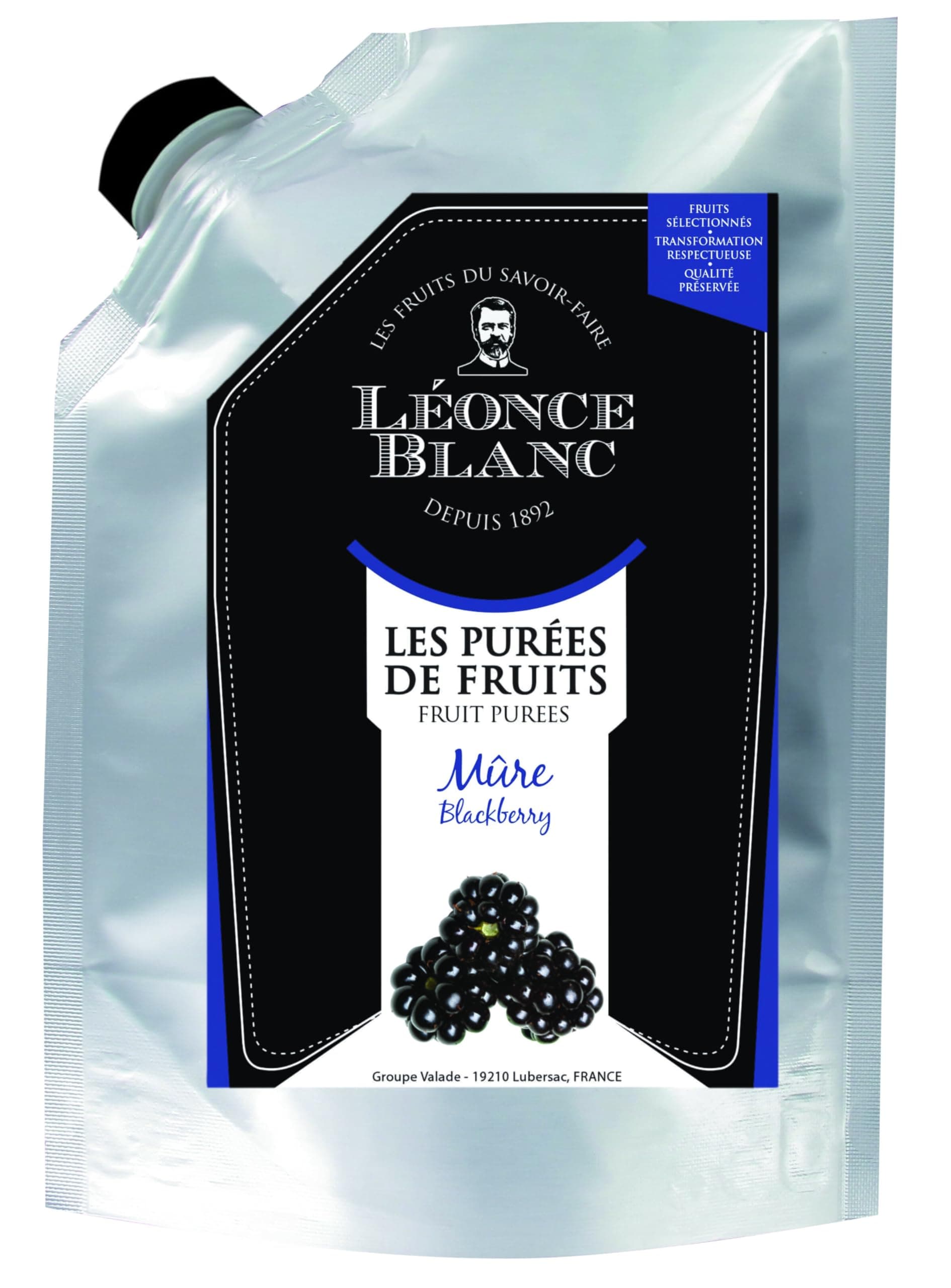 Leonce Blanc BlackBerry Fruit Puree 1 kg
