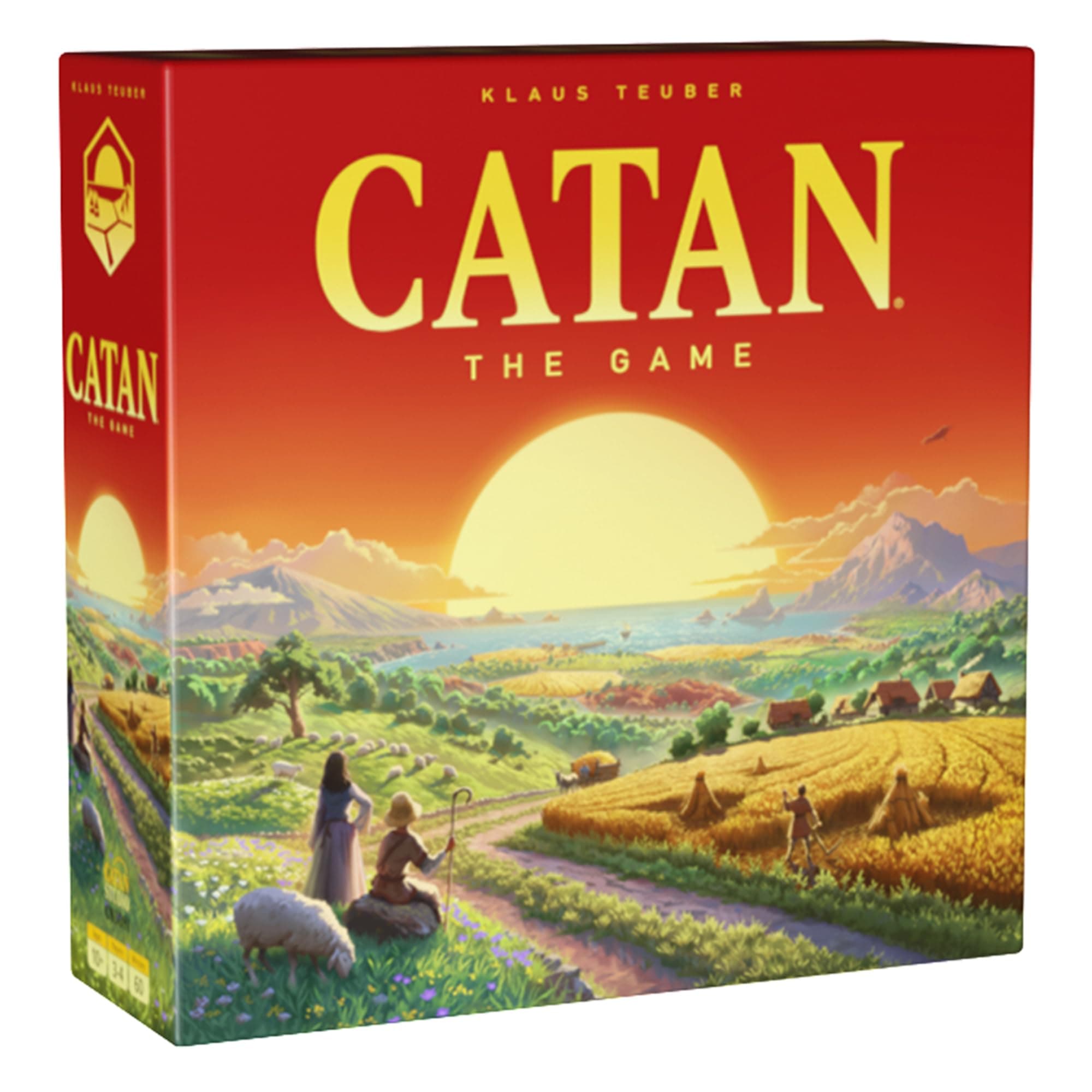 CATAN 6th Edition | Board Game | Ages 10+ | 3-4 Players | 60-90 Minutes Playing Time
