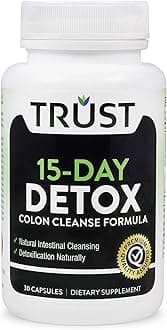 TRUST 15-Day Detox Colon Cleanse Formula 30 Capsules