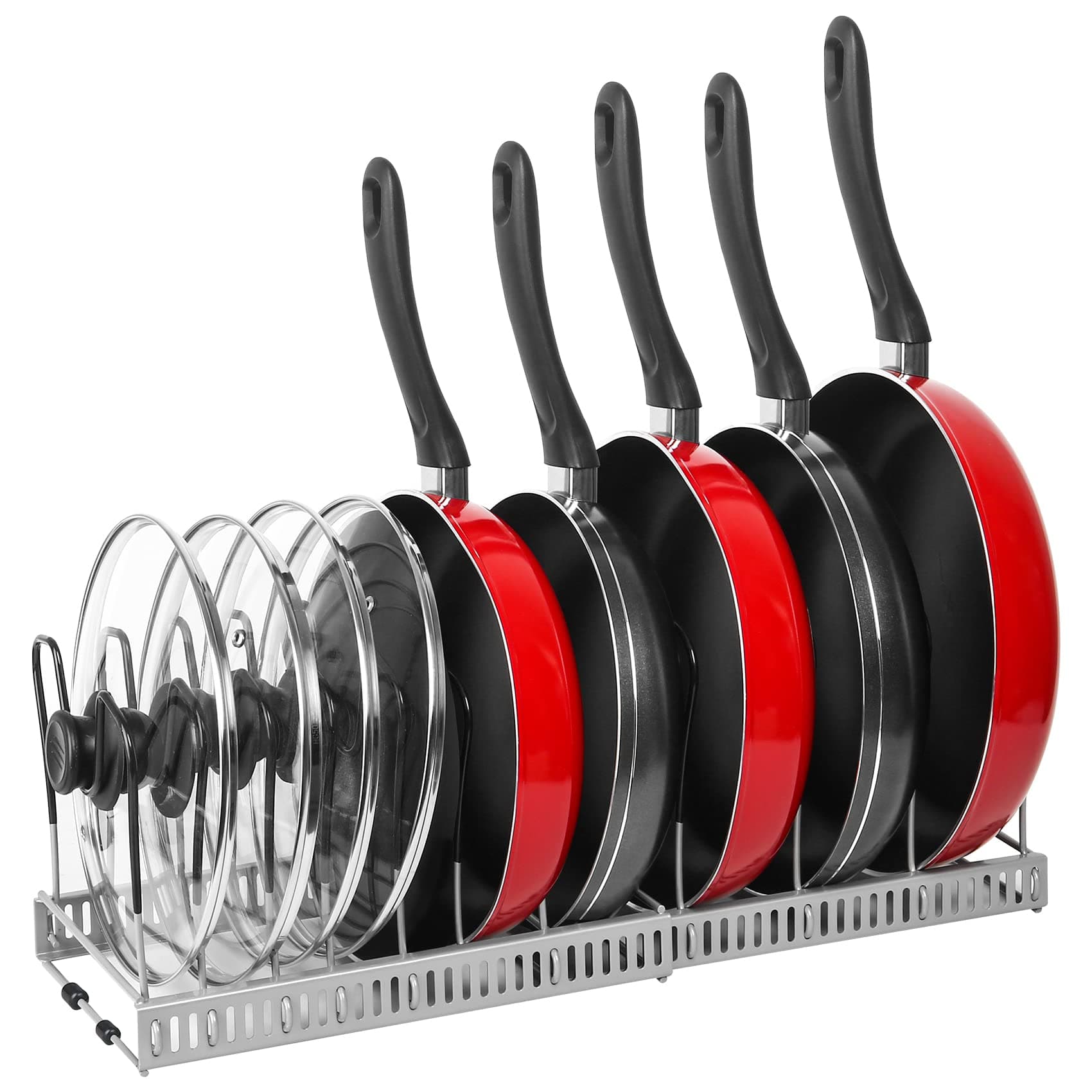 Expandable Pot and Pan Organizer