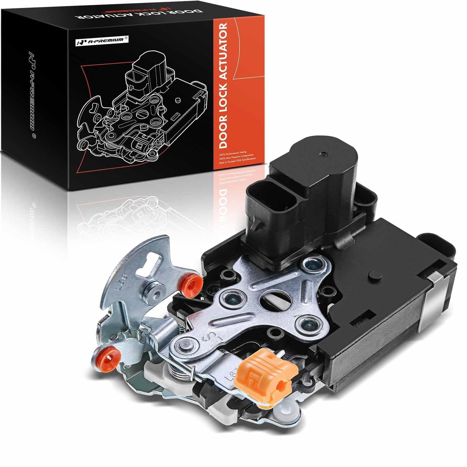 A-Premium Door Lock Actuator Motor Replacement for Escalade Silverado Avalanche Tahoe Sierra Yukon Front Left Driver Side