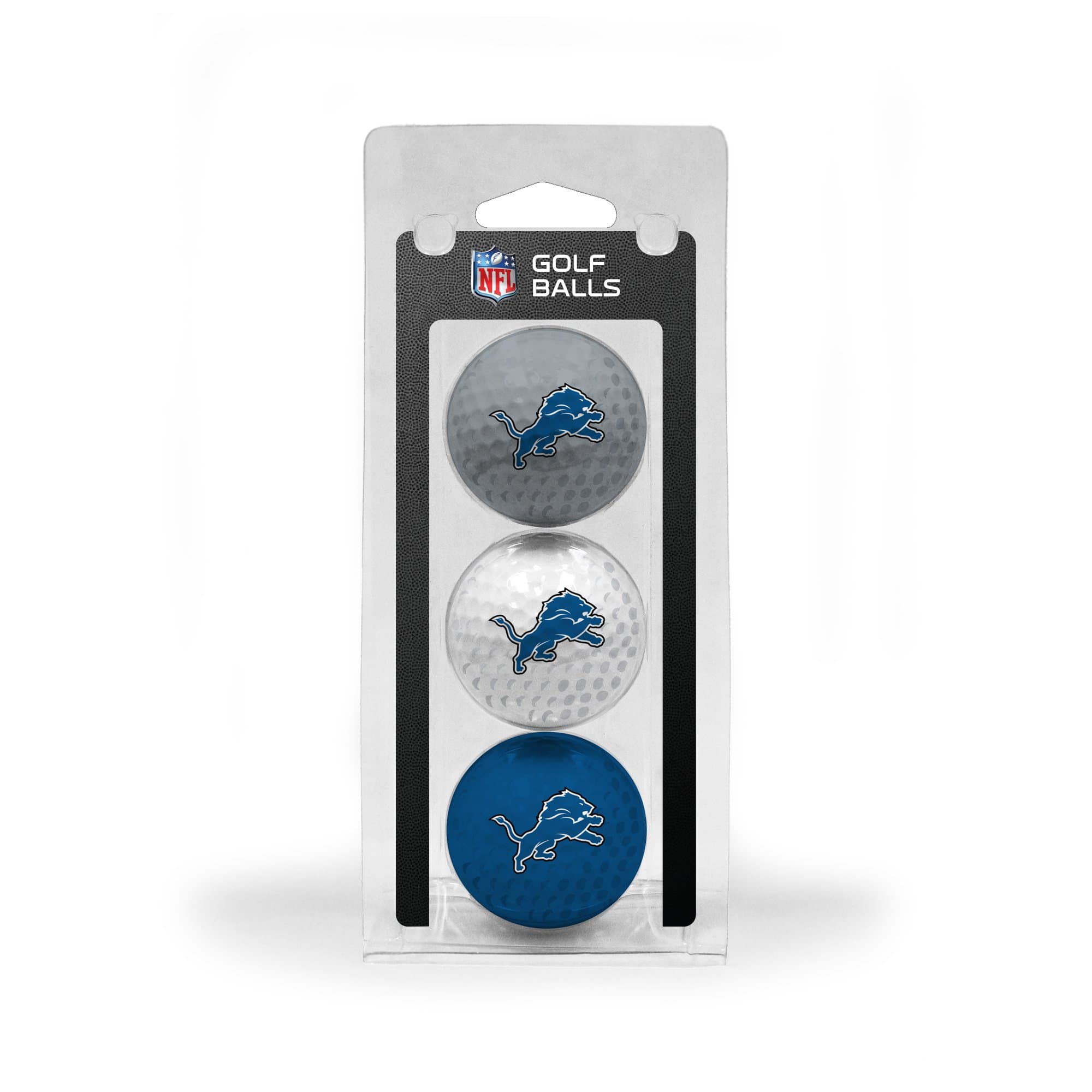 Team Golf NFL Regulation Size Golf Balls, 3 Pack, Full Color Durable Team Imprint