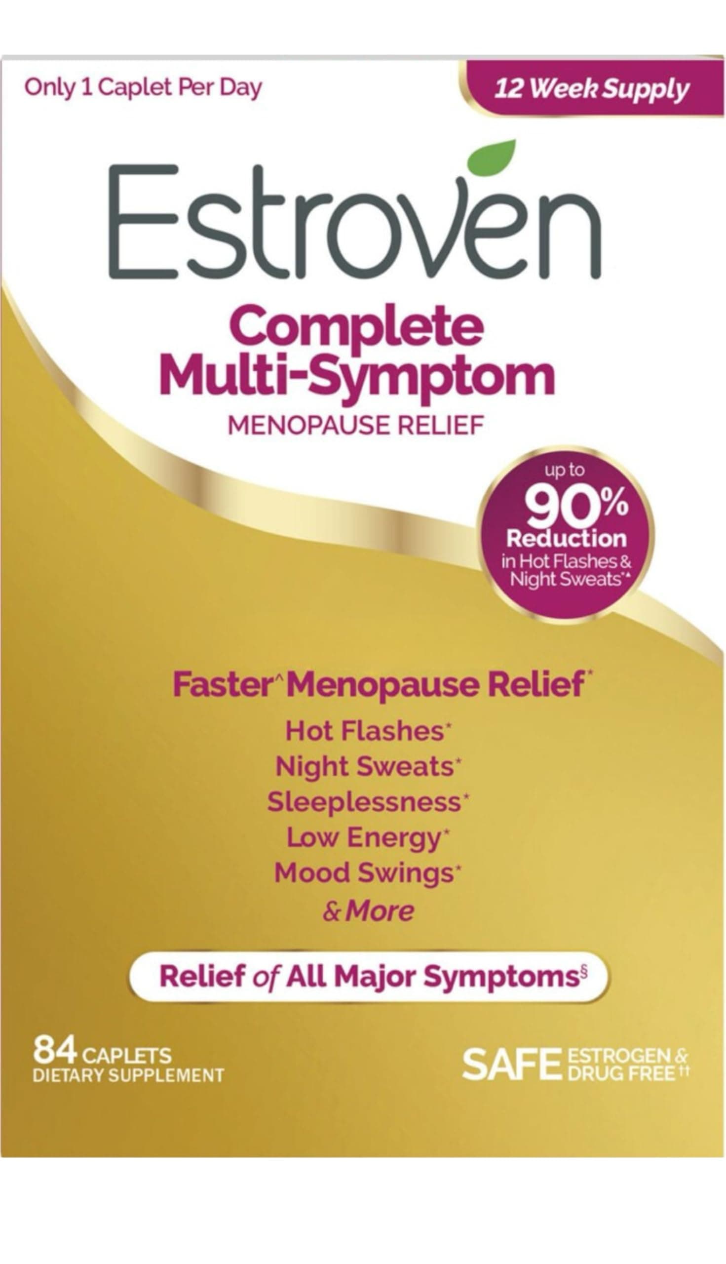 Value Pack - Complete Multi-Symptom Menopause Supplement for Women, 84 Ct.