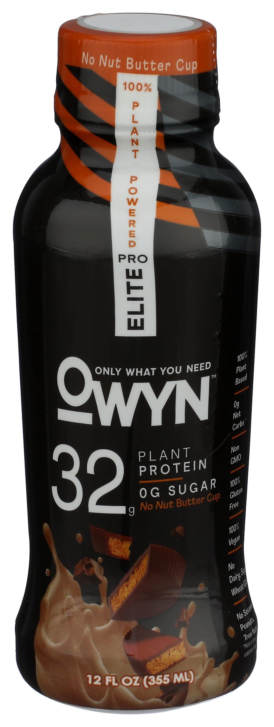 No Nut Butter Cup Pro Elite Plant Protein Shake, 12 FZ