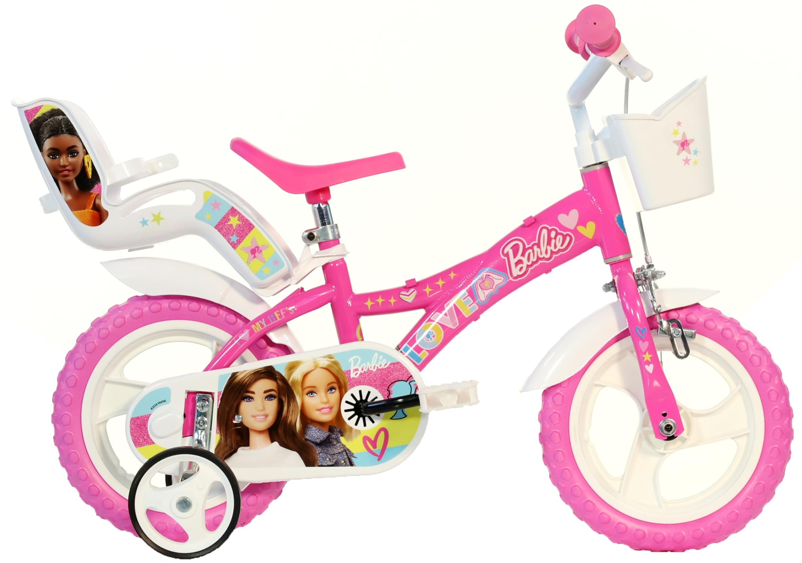 – Dino Bikes 126 RL2-BA 12-Inch Barbie Bicycle