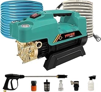 IBELL YO2100 High Pressure Car Washer for Home & Bike Cleaning, 2100W Induction Motor, 150 Bar, 7.5 L/min Flow, Portable Pressure Washer with 8M Hose & Spray Gun
