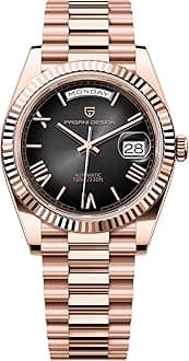 LACZ DENTON Pagani Design DD36 Men's Watches Luxury Automatic Watch Men AR Sapphire Glass Mechanical Wristwatch Men 10Bar ST16 Movement