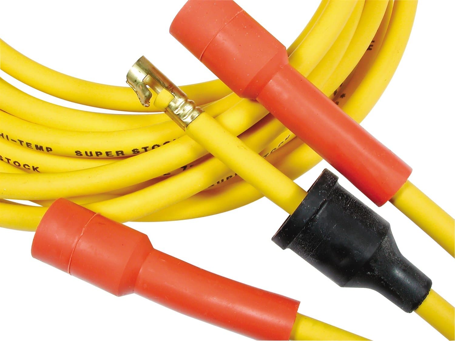 ACCEL 4046 8mm Super Stock Graphite Custom Wire Set - Yellow