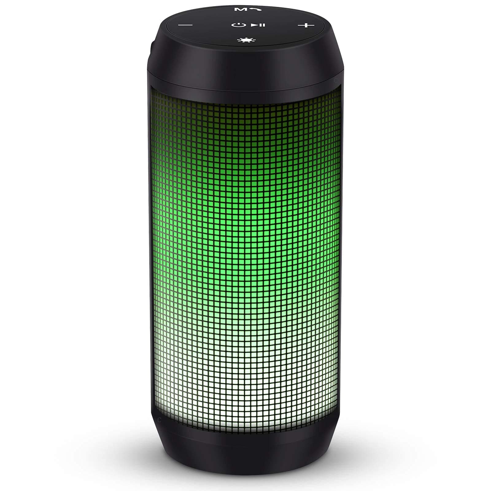 ELEHOT-Store Bluetooth Speaker Portable Music Box LED Bluetooth Box Wireless with Hands-Free Function for Mobile Phone and PC Micro SD and USB