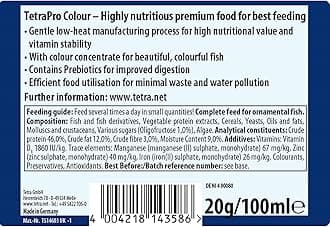 TETRAPRO COLOUR CRISPS 18G - 100ML