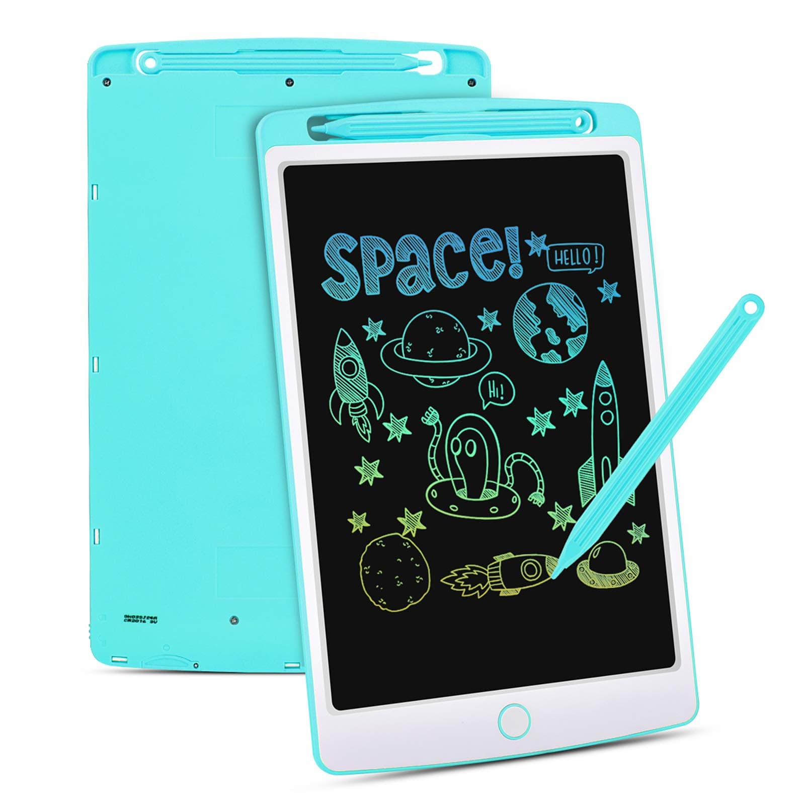 LCD Writing Tablet, 10 Inch Colorful Screen Digital eWriter Electronic Graphics Tablet Portable Writing Board Handwriting Doodle Drawing Pad Message Memo Board for Kids Adult Home School Office