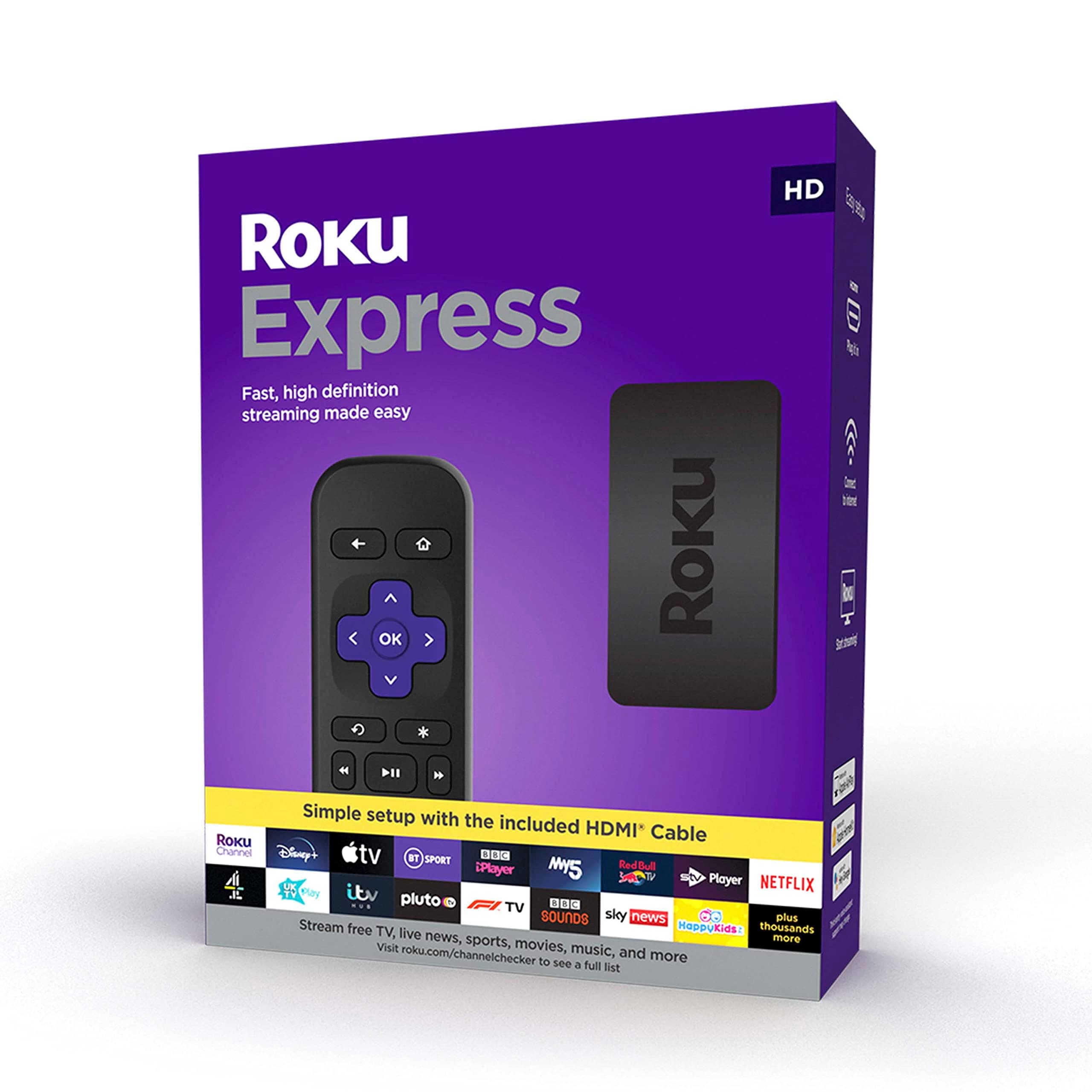 3930EU Express | HD Streaming Media Player,Black