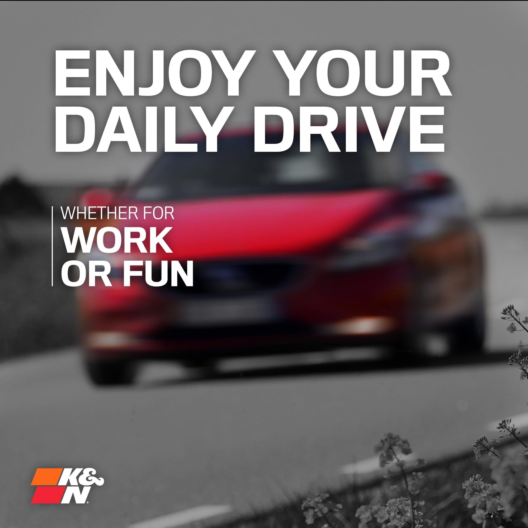 K&N 33-2452 High Performance Replacement Air Filter