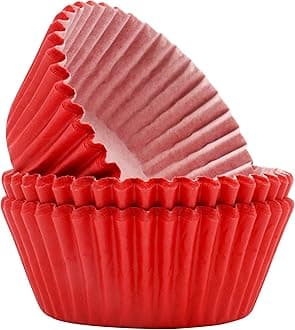 PME Red Cupcake Cases (60)