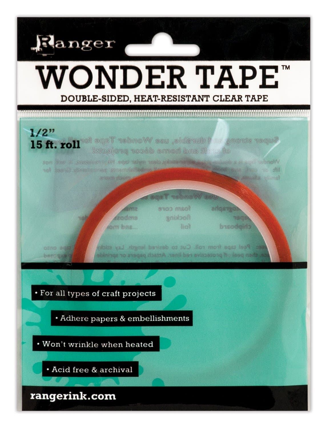 Ranger Ink Inkssentials Wonder Tape: 1/2"