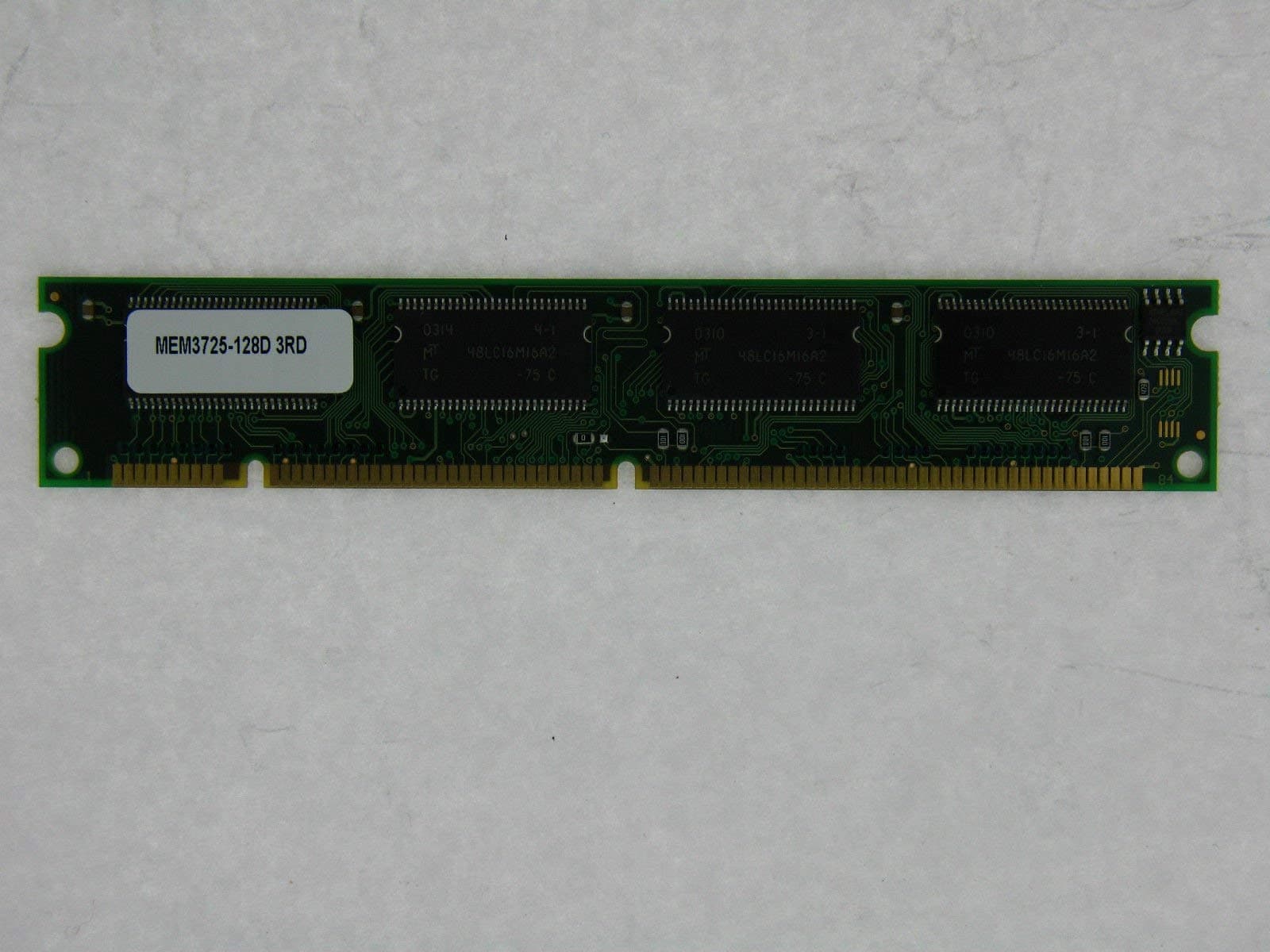 MemoryMasters 28MB DRAM Memory for Cisco Router 3725. Equivalent to MEM3725-128D=, MEM3725-128U256D.(MeoryMasters)