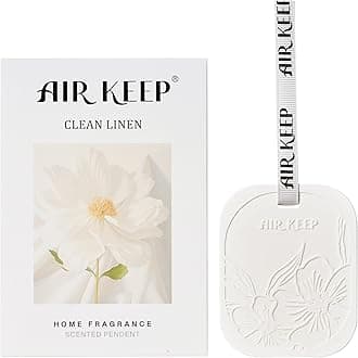 Airkeep Car Air Freshener - Clean Linen Handmade Scented Ceramic for Drawers and Closets, Car Air Freshener Gifts for Men Women Car Fragrance