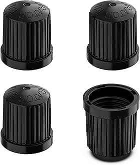 - TPMS Tire Valve Caps (4-Pack) Alligator EHA Secure Air Pressure Black Valve Stem Caps Compatible with Audi, BMW, Mercedes, Porsche, Tesla, VW & More (Made in Germany)