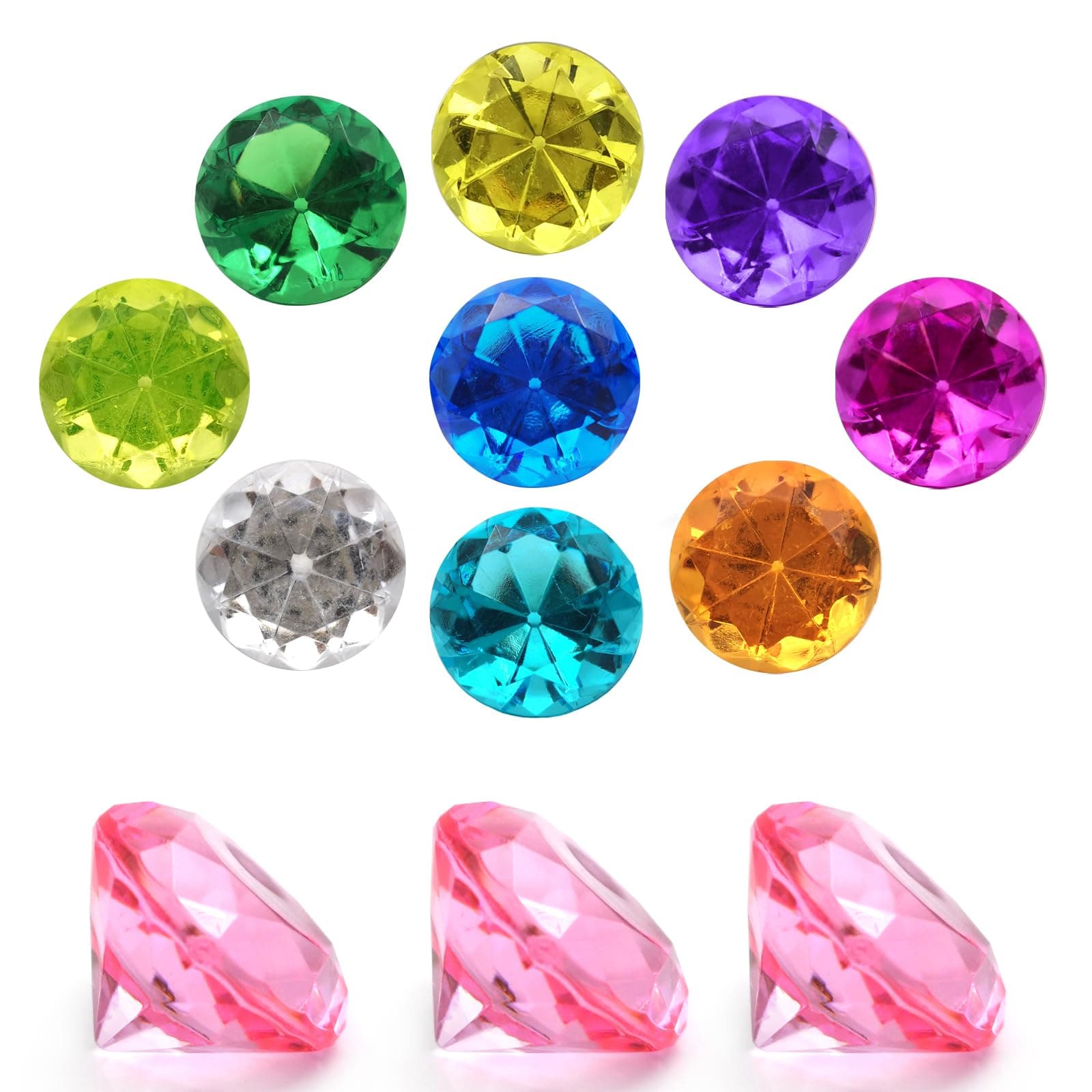 Faux Diamonds Vase Filler