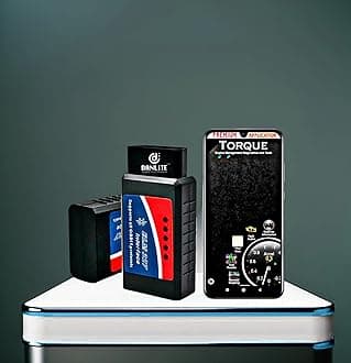 Danlite Tools Technician OBD2 Scanner Adapter (ELM327 Black OBD) (Color5)