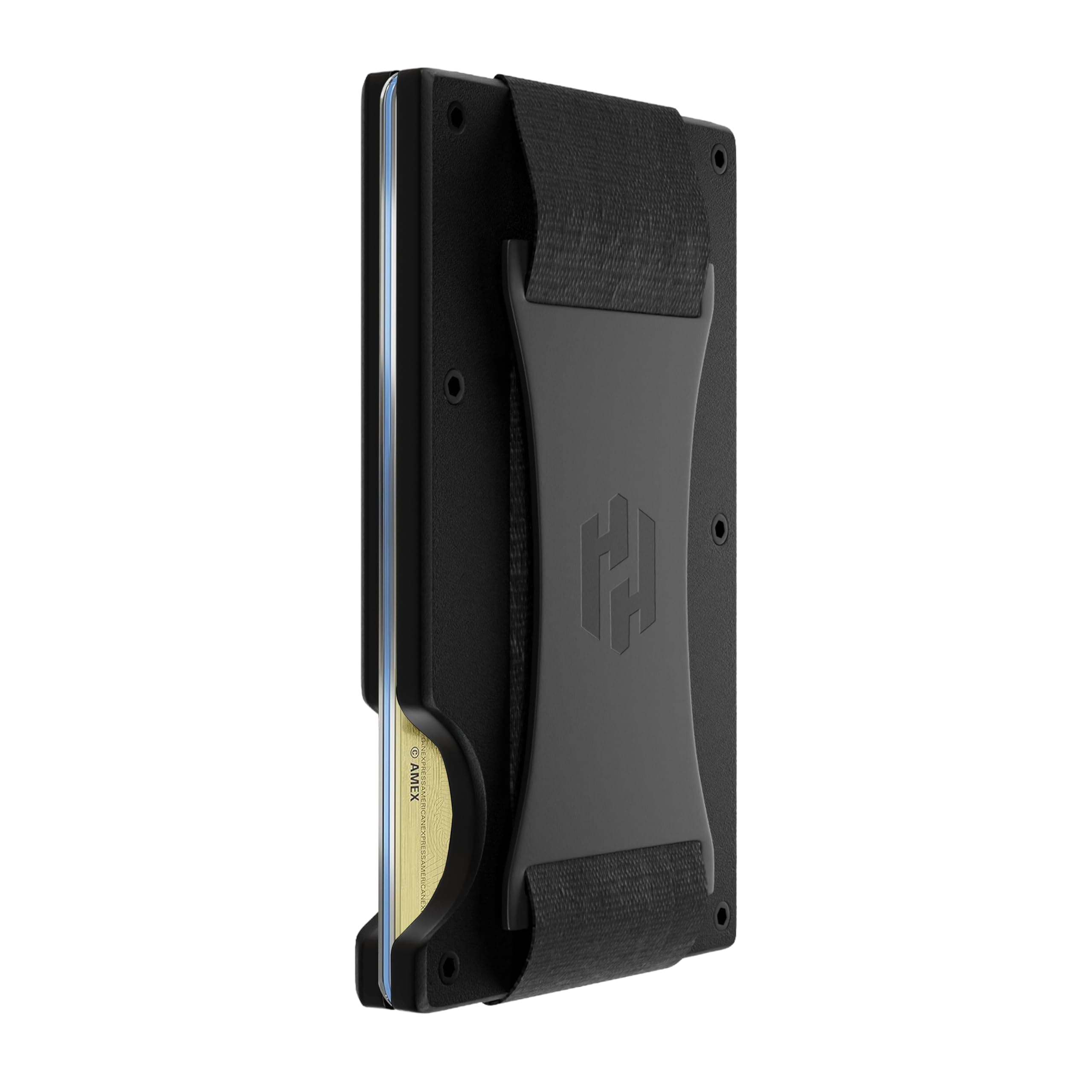 HayvenhurstWallet - Black: Cash Strap, Black