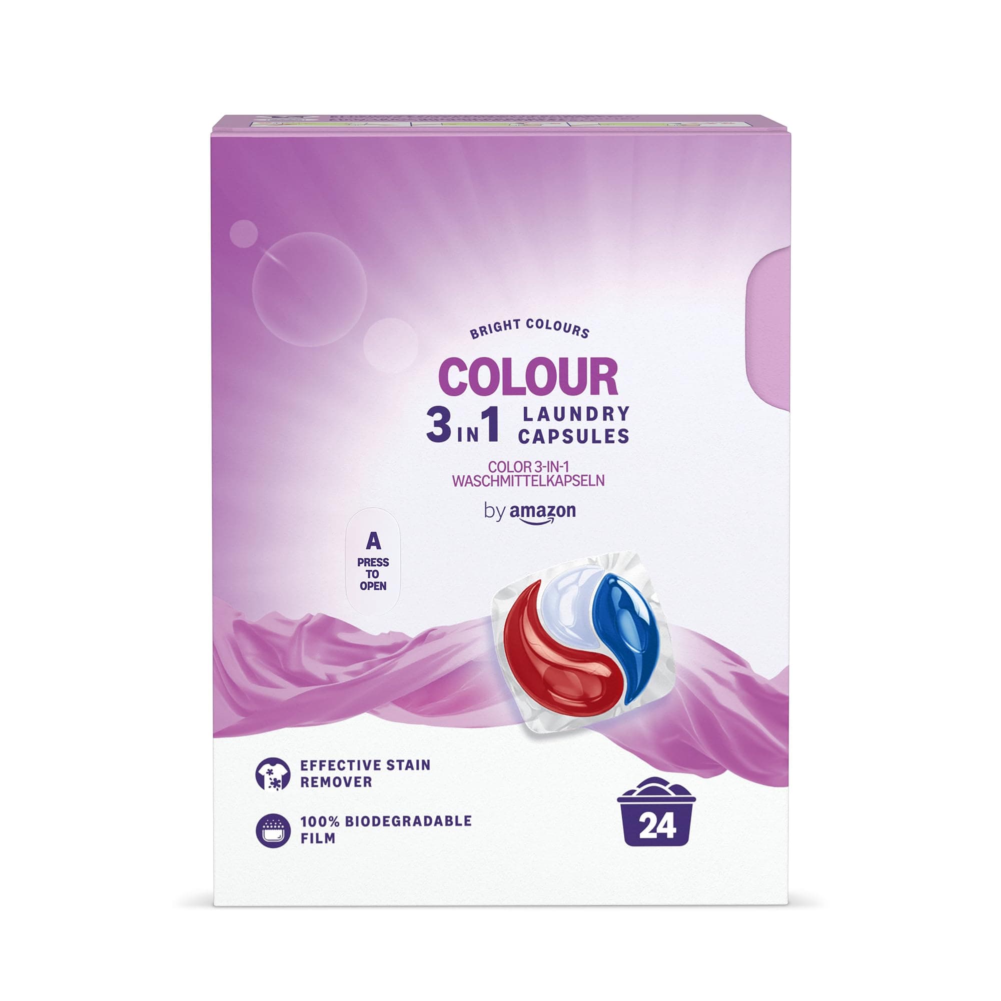 Colour Laundry Capsules 3-in-1, 24 Washes