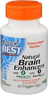 DOCTORS BEST Natural Brain Enhancers, 60 CT