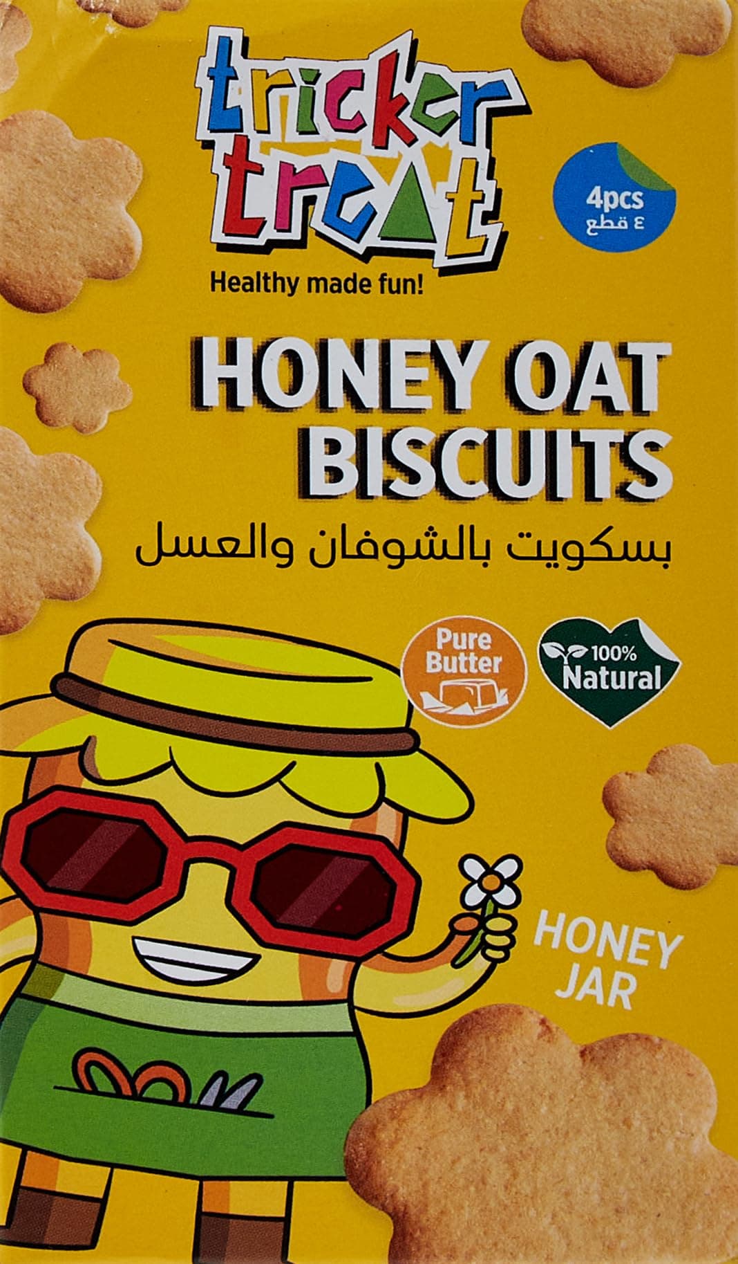 Tricker Treat HONEY OAT BISCUITS 30g