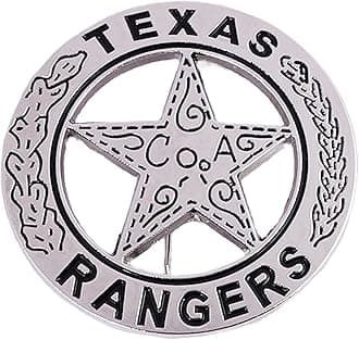 Wild West with the Authentic Western Cowboy Badge Pin Durable Metal, Perfect for Collectors, Authentic Touch to Any Outfit or Display. Decoration badge