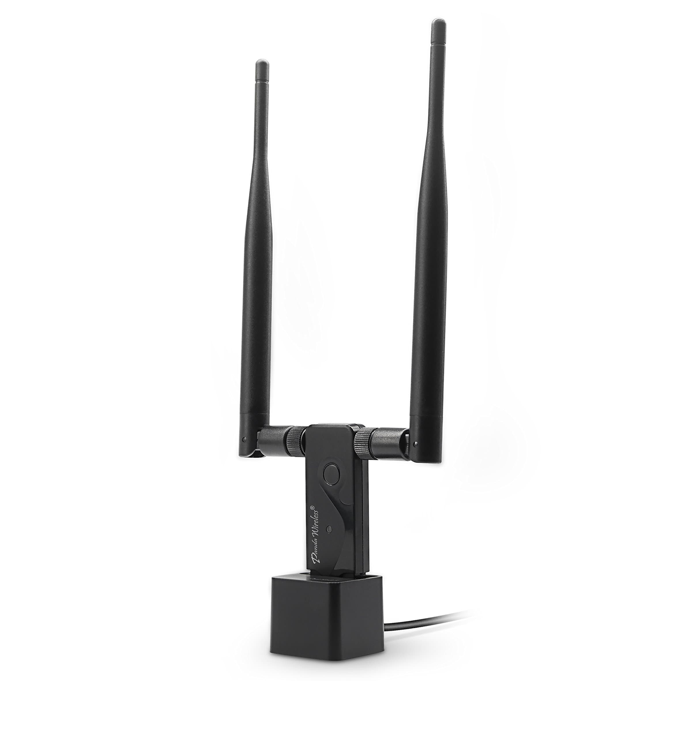 PAU09 N600 Dual Band (2.4GHz and 5GHz) Wireless N USB Adapter W/Dual 5dBi Antennas - Windows 7/8/10/11, Zorin, Mint, Ubuntu, openSUSE, Fedora, Centos, Kali and Raspbian