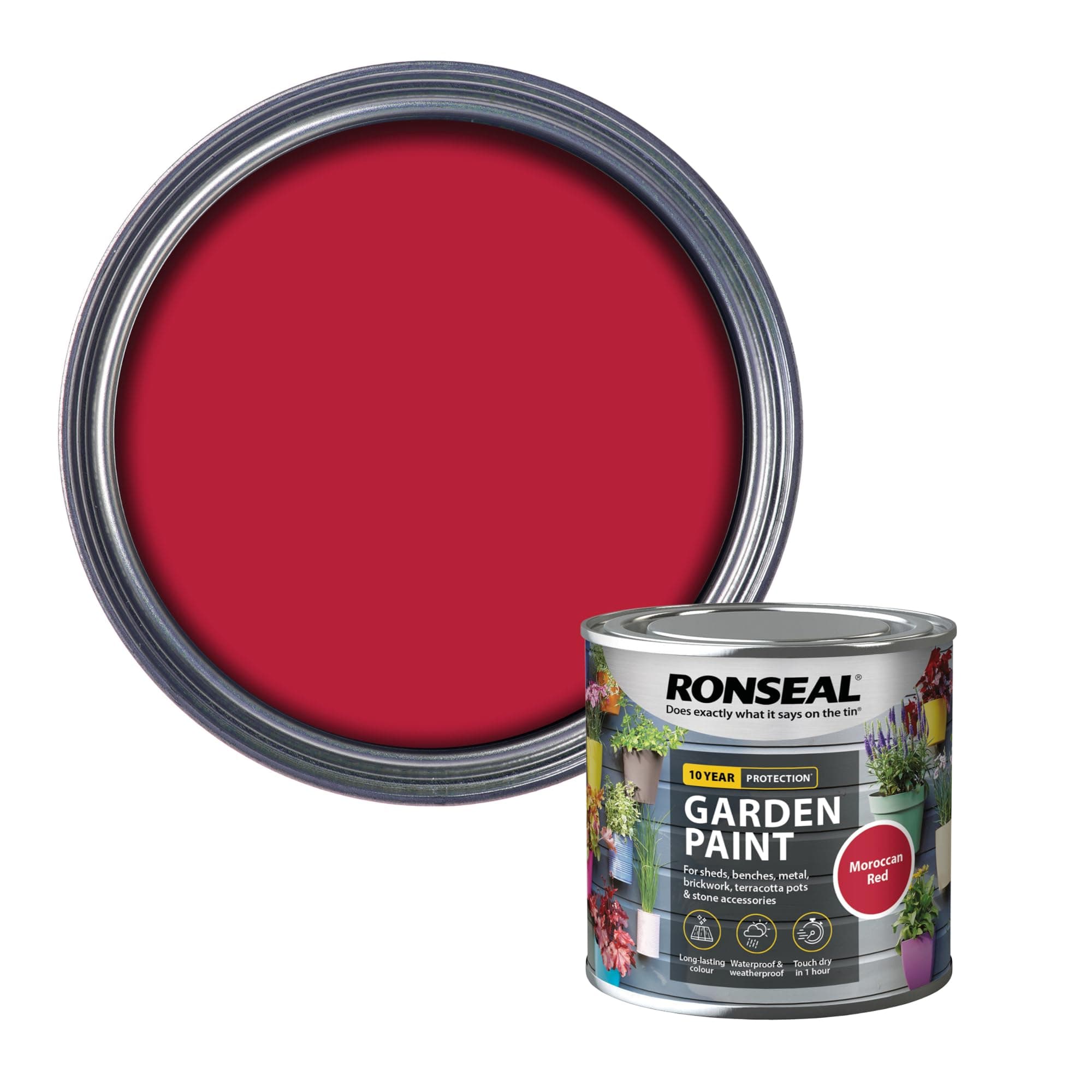 GARDEN PAINT Moroccan Red 250Ml [38268]