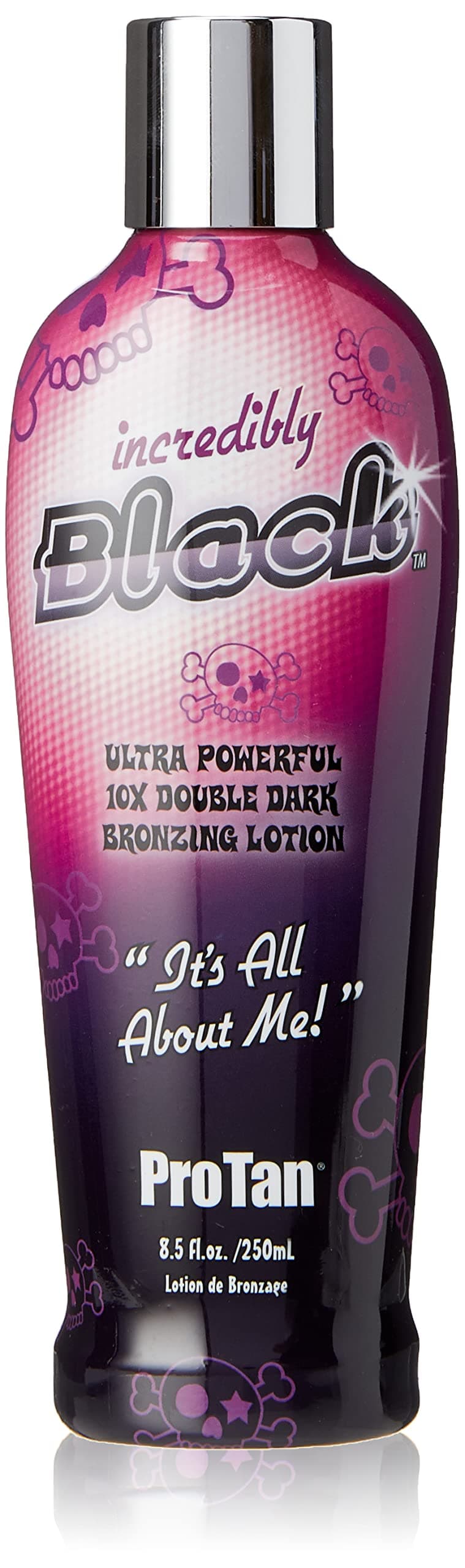 Pro tan PT-00-1088 Pro Tan Incredibly Black Double Dark Bronzing Lotion, 8.5 Ounce