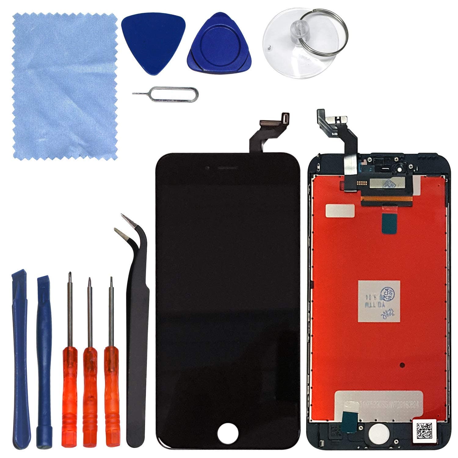 CELL4LESS LCD Touch Screen and Digitizer Assembly for The iPhone 6S Plus 5.5inch(Model A1634, A1687) (for iPhone 6S Plus Black)