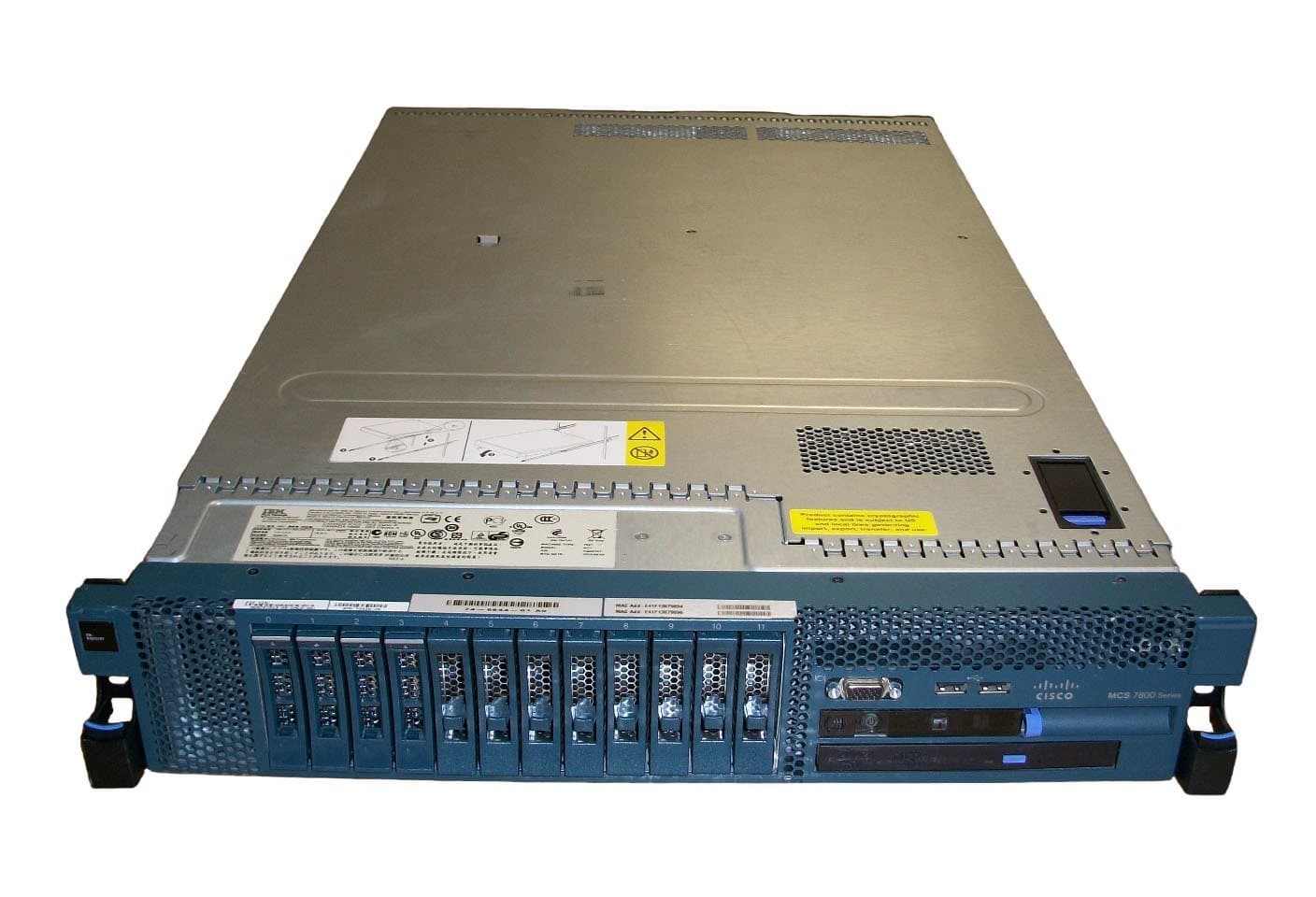 Cisco Media Convergence Server 7845-I3 - Voice/video/data server - 2 ports - Ethernet, Fast Ethernet, Gigabit Ethernet - 2U - rack-mountable