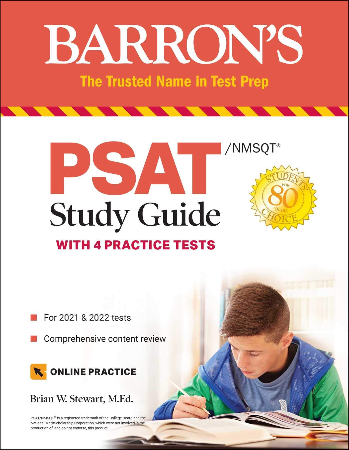 Simon & Schuster PSAT/NMSQT Study Guide: with 4 Practice Tests