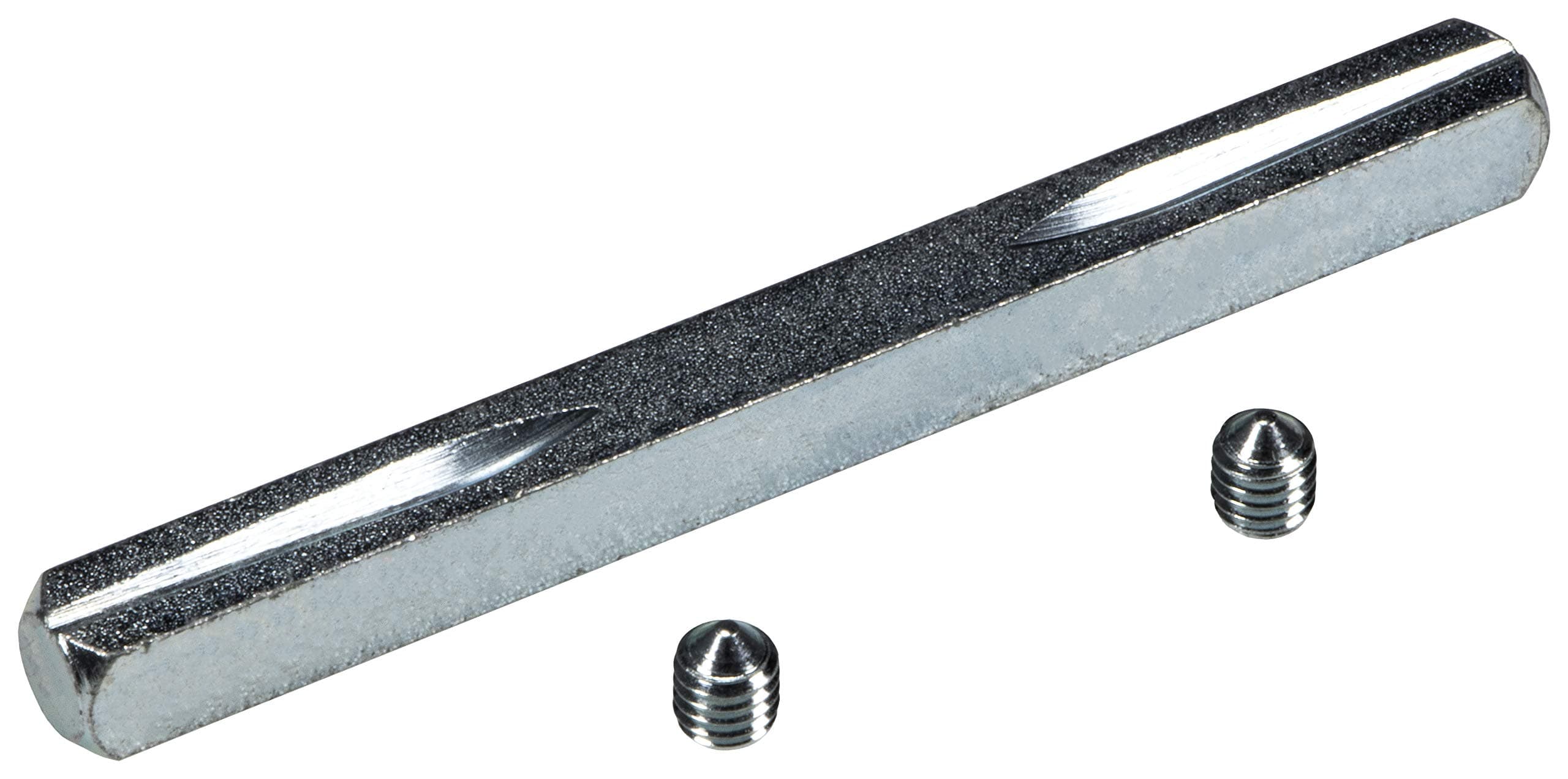 JUVA Handle pin iron square spindle 8 mm for handle sets and door handles - H10261 | square 8 x 95 mm | handle square made of hardened steel | 1 piece - slot pin for handle pair