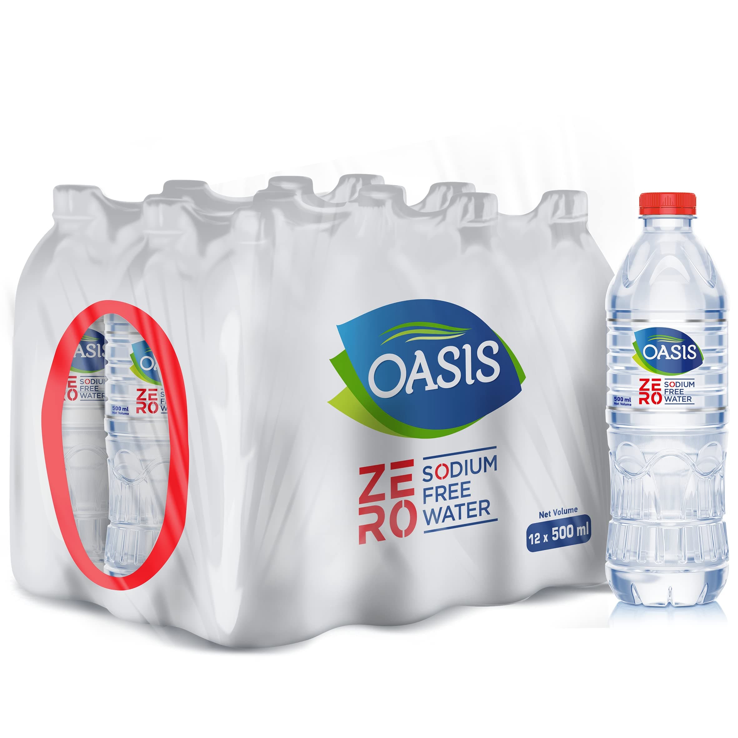 Zero Sodium Free water - 12X500mL