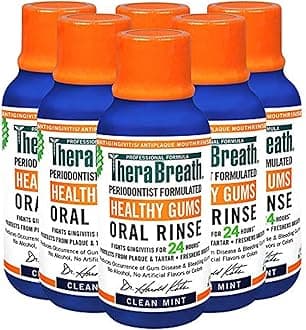 Sponsored Ad – Healthy Gums Periodontist Formulated 24-Hour Oral Rinse, Clean Mint, 3 Ounce (Pack of 6)