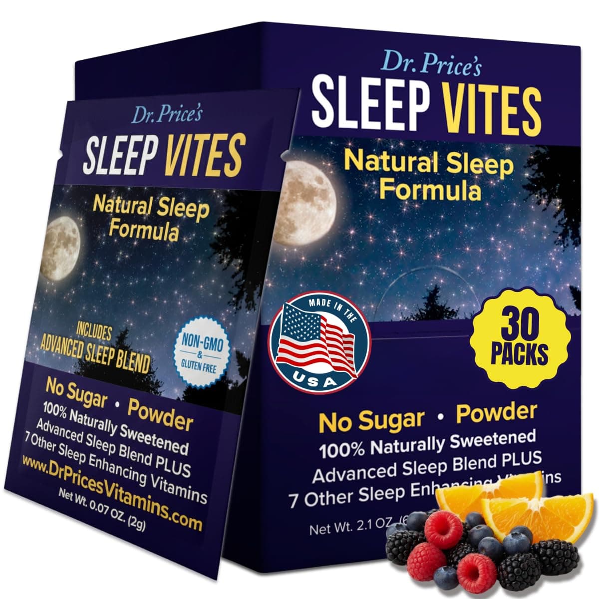 8-Hour Sleep: Rest and Sleep Support Formula (30 powder packets)