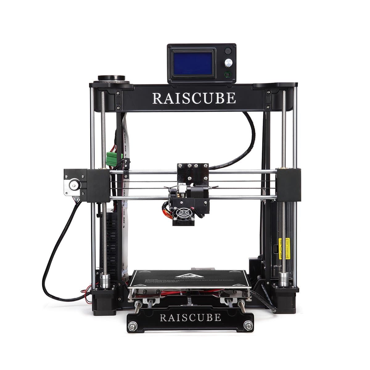 Lmystar 3D Printer,RAISCUBE A8R 3D Printer Kits Desktop DIY 3D Printing Machine Full Aluminum Printing Size 210 x 210 x 225 mm - Black