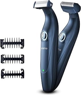 Oraimo SmartGrooming Kit with Foil Shaver Blade and 3 combs made for Gen Z | 3 in 1 Beard trimmer | Foil shaver | Wet & Dry Use | 60 Min Runtime | Self-Sharpening Blades | IPX7 Waterproof (GT10N)