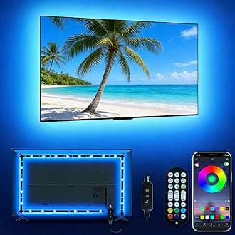LED TV Backlights, 3M USB Powered LED Lights for TV 32-60 inch Led TV Light